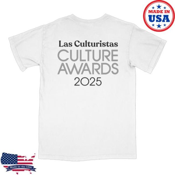 Las Culturistas Merch Store Shop Outfit Of The Year Tee – White