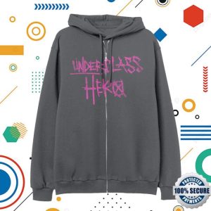 Sum41 Merch Store Shop Underclass Hero Anniversary Tracklist Zip Hoodie