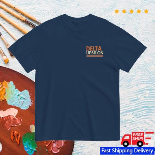 The Official Store Of Delta Upsilon Merch Store Shop Du Vintage Cars T-Shirt