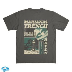 Worlds Collide Summer Merch Marianas Trench Worlds Collide Summer Shirt