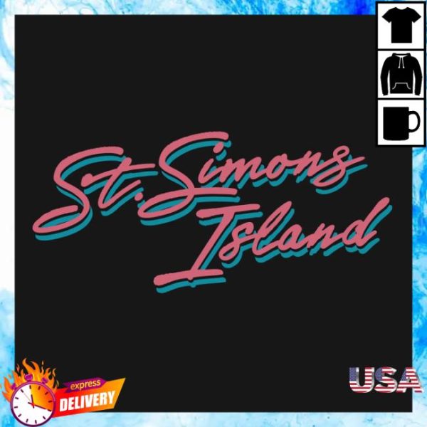 Surfside Beach Store Merch St. Simons Island Splash Unisex T-Shirt