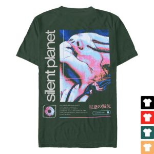 Impericon Store Merch Silent Planet – Girl Forest Green – T-Shirt