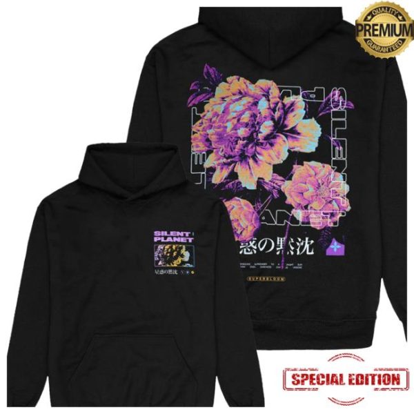 Impericon Store Merch Silent Planet – Superbloom Flower – Hoodie
