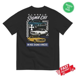 Sigma Chi Store Merch Sigma Chi Vintage Cars T-Shirt