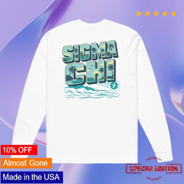 Sigma Chi Store Merch Sigma Chi Summer Long-Sleeve Shirt