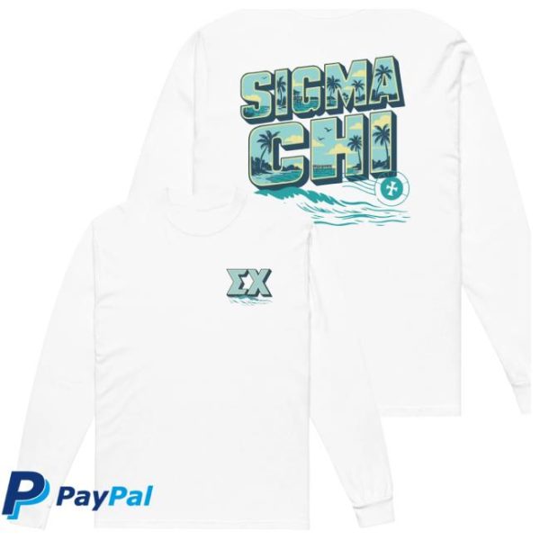Sigma Chi Store Merch Sigma Chi Summer Long-Sleeve Shirt