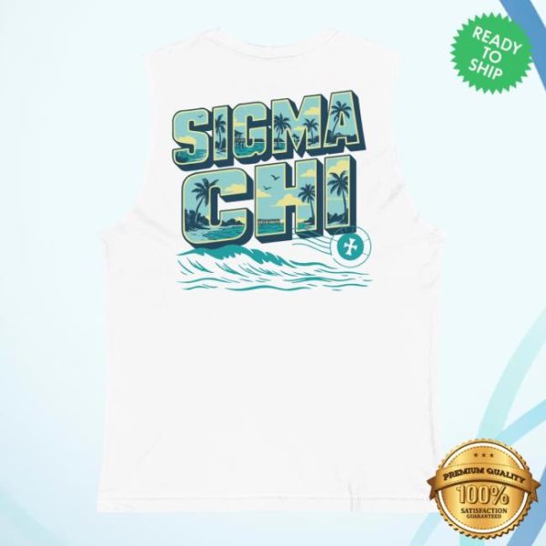 Sigma Chi Store Merch Sigma Chi Summer Muscle Shirt