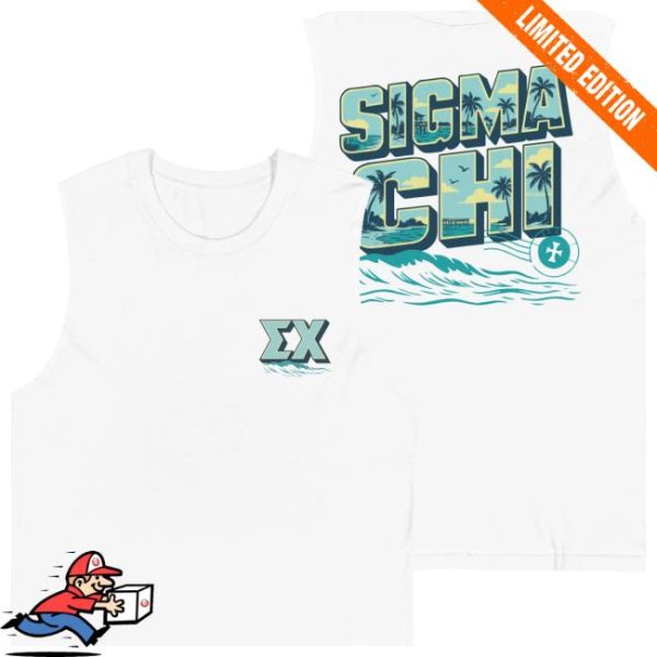 Sigma Chi Store Merch Sigma Chi Summer Muscle Shirt