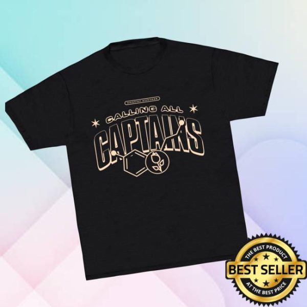 Armada Merch Store Shop Calling All Captains Arch Cream T-Shirt