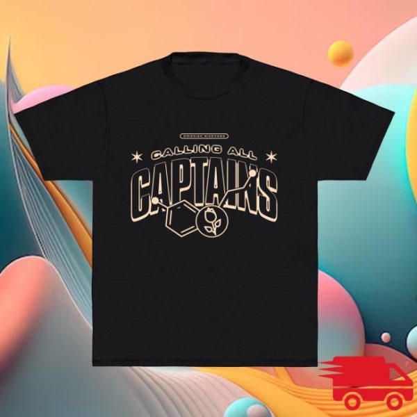 Armada Merch Store Shop Calling All Captains Arch Cream T-Shirt