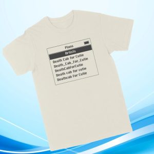 Deathcabforcutie Store Merch Dcfc Screen T-Shirt