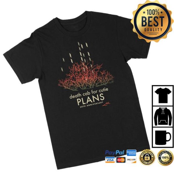 Deathcabforcutie Store Merch Plans 20Th Anniversary T-Shirt