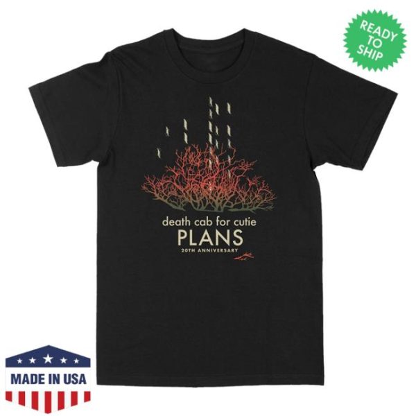Deathcabforcutie Store Merch Plans 20Th Anniversary T-Shirt