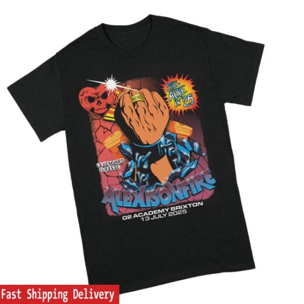 Theonlybandever Store Merch Brixton Academy 2025 T-Shirt