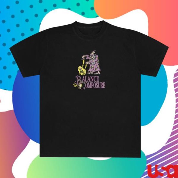 Balance And Comp Store Merch Wizard Black T-Shirt