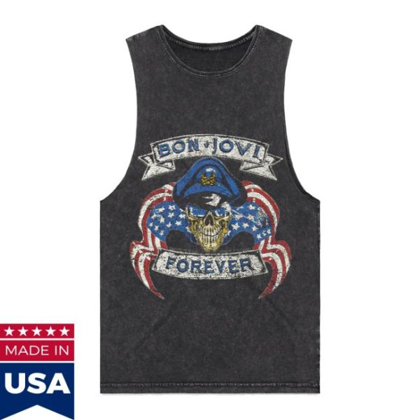 Bon Jovi Store Merch Bon Jovi Forever Muscle Shirt