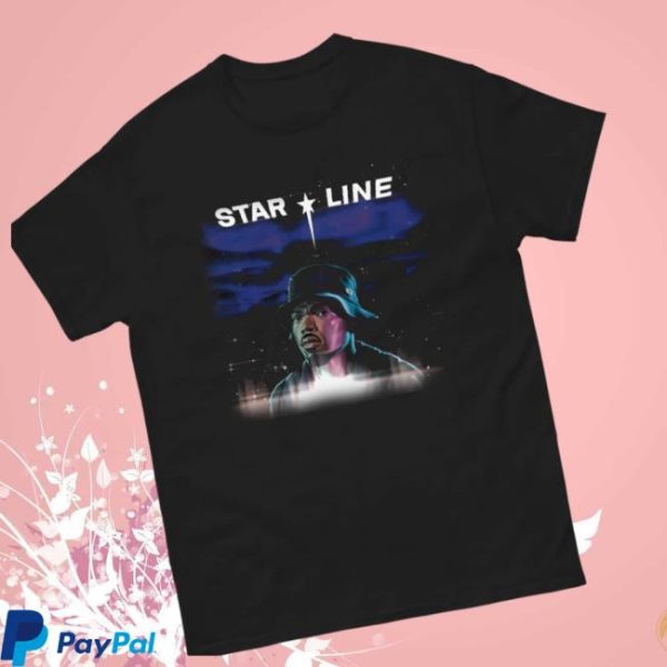 Chancestuff Store Merch Star Line Album T-Shirt