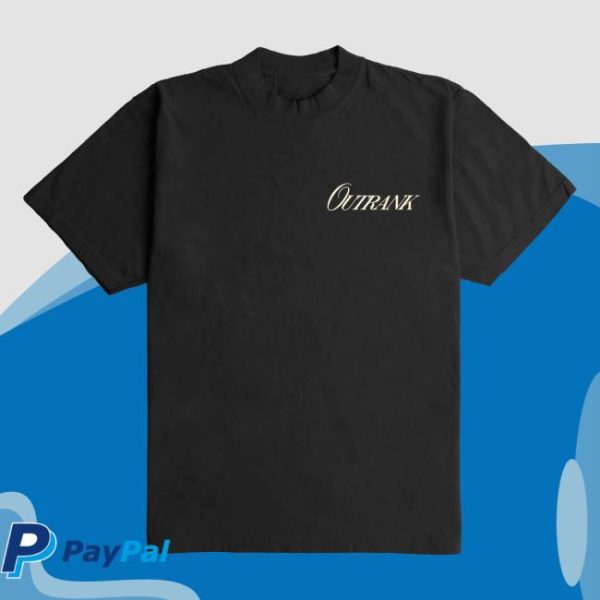 Outrank Brand Store Merch Smell The Roses Ultra Heavyweight T-Shirt