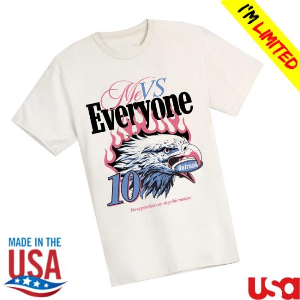 Outrank Brand Store Merch Me Vs Everyone T-Shirt