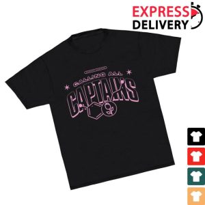 Armada Merch Store Shop Calling All Captains Arch Pink T-Shirt