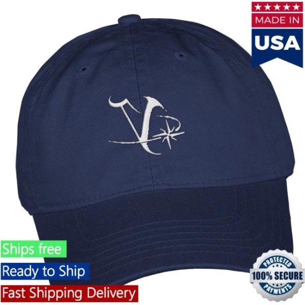 Quadeca Store Merch Quadeca Vanisher Embroidered Navy Hat