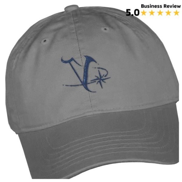 Quadeca Store Merch Quadeca Vanisher Embroidered Grey Hat