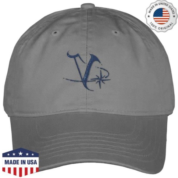 Quadeca Store Merch Quadeca Vanisher Embroidered Grey Hat