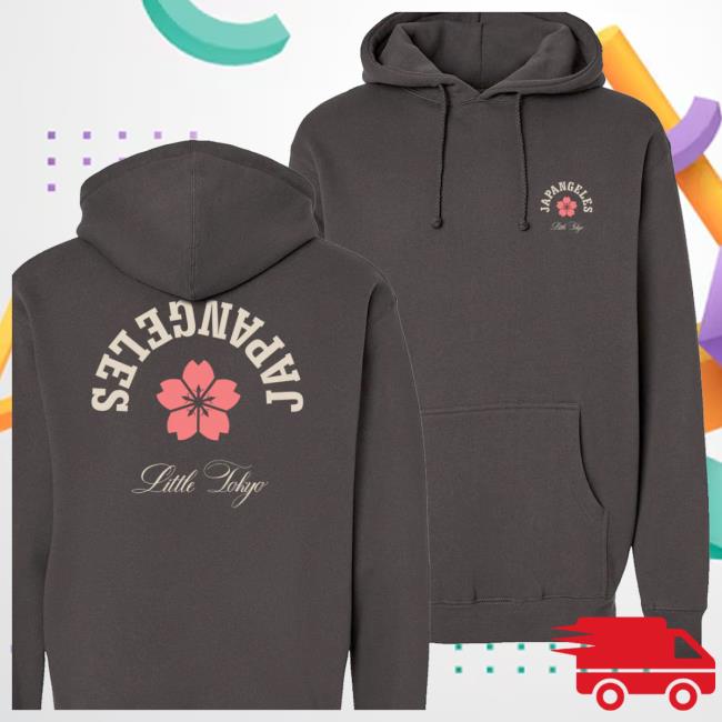 Japangeles Store Merch Bottoms Up Sakura Hoodie - Newest Fashion Trends