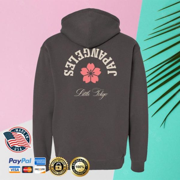 Japangeles Store Merch Bottoms Up Sakura Hoodie