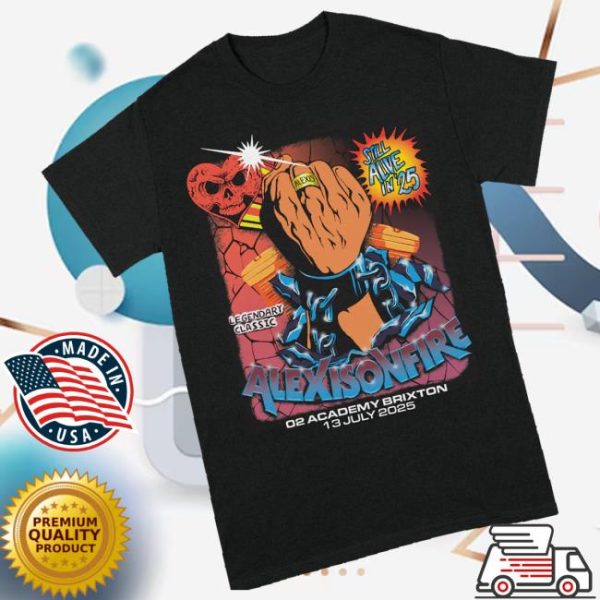 Alexisonfire Merch Store Shop Brixton Academy 2025 T-Shirt