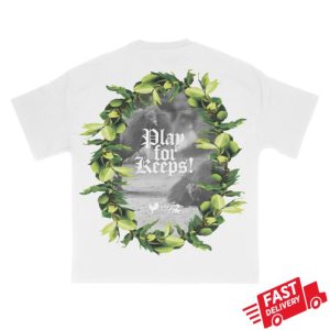 Budzandbaddiez Store Merch Play 4 Keeps White Tee