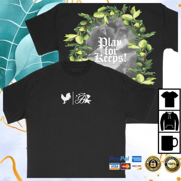 Budzandbaddiez Store Merch Play 4 Keeps Black Tee