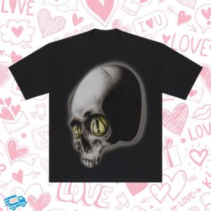 Yeat Official Merch Store Shop Dangerous Summer Skull Tee Black