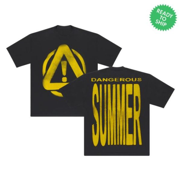 Yeat Official Merch Store Shop Dangerous Summer Warning Tee