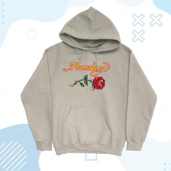 Phoneboy Merch Flower Pullover Hoodie