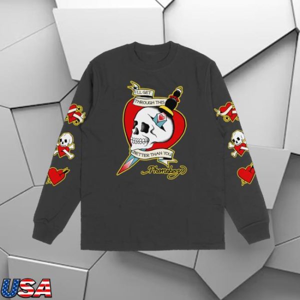 Phoneboy Merch Skulls Long Sleeve