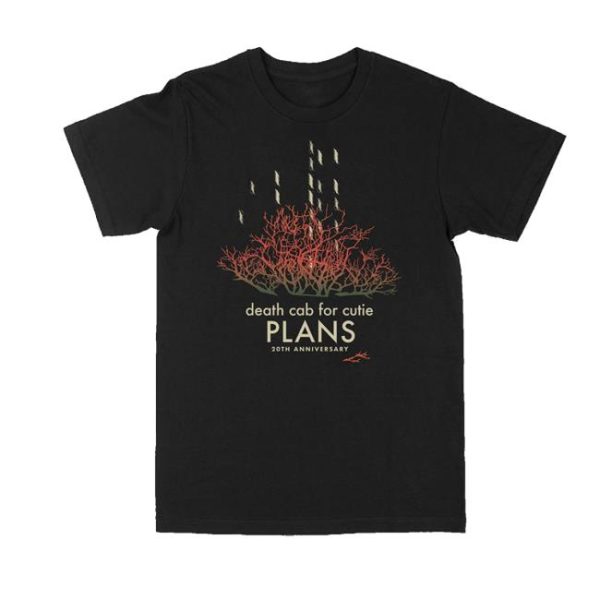 Death Cab For Cutie Merch Plans 20Th Anniversary T-Shirt