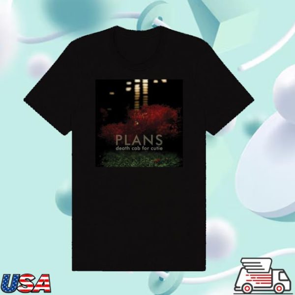 Death Cab For Cutie Merch Plans Album Art T-Shirt