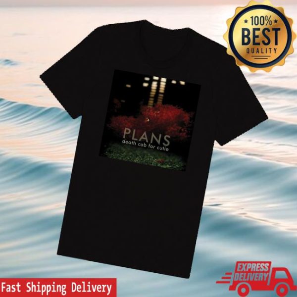 Death Cab For Cutie Merch Plans Album Art T-Shirt