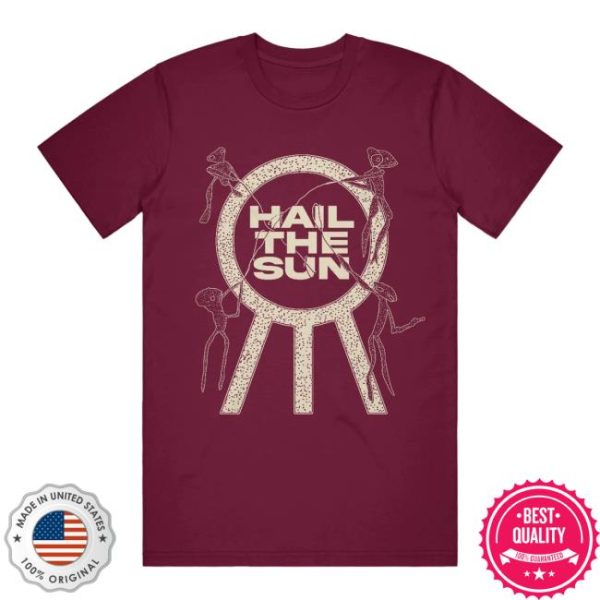 Hail The Merch Store Shop Maroon Star Creature Tee
