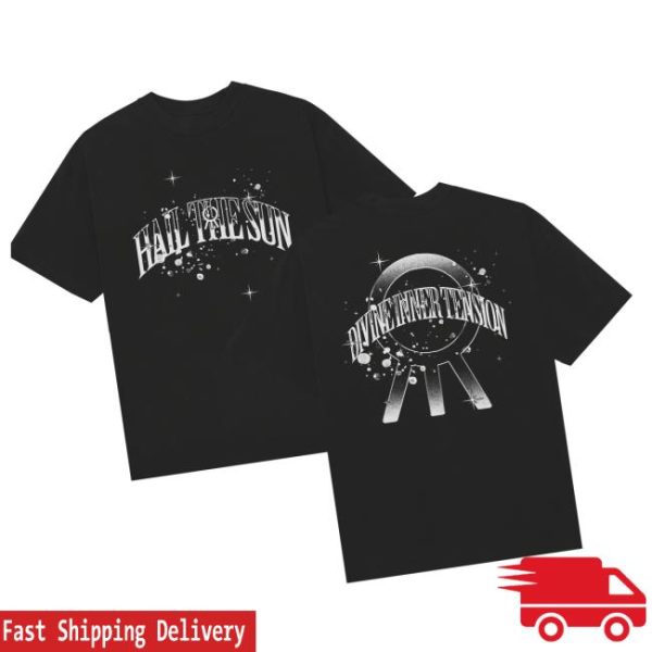Hail The Merch Store Shop Monochrome Chrome Tee