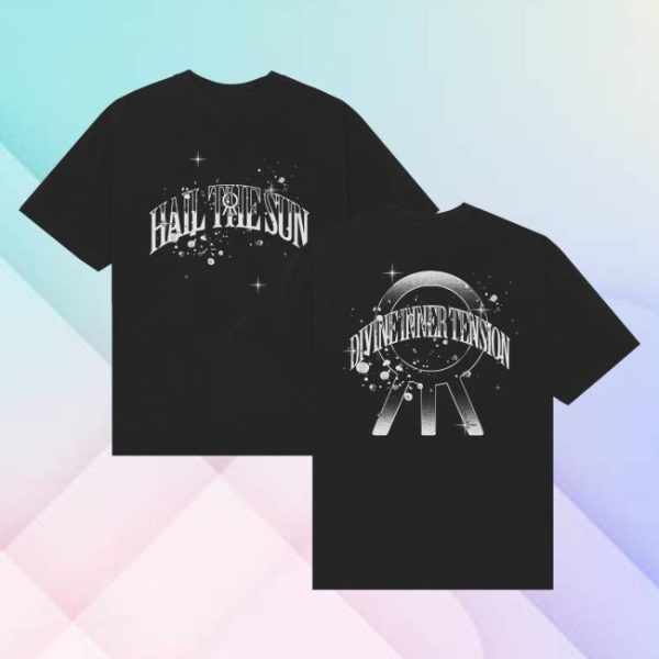 Hail The Merch Store Shop Monochrome Chrome Tee