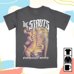 The Struts Merch Store Shop Everybody Wants Cover Tee
