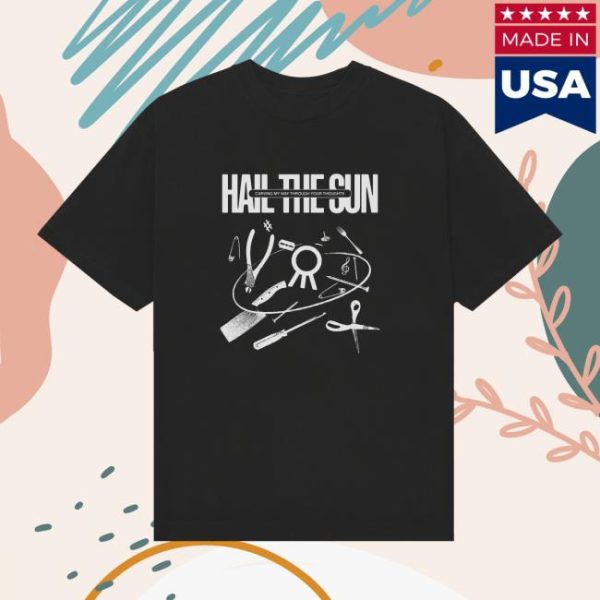 Hail The Merch Store Shop Monochrome Carve Tee