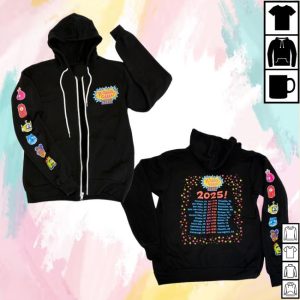 Yo Gabba Gabba Merch Store Shop Yo Gabba Gabba Live 2025 Official Toddler Tour Hoodie