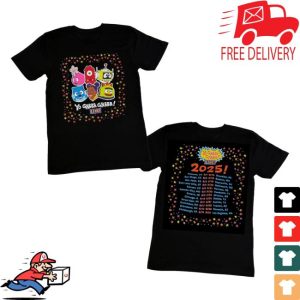 Yo Gabba Gabba Merch Store Shop Yo Gabba Gabba Live 2025 Official Toddler Tour Tee