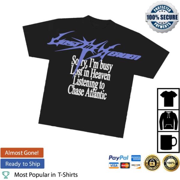 Chase Atlantic Merch Sorry Tee