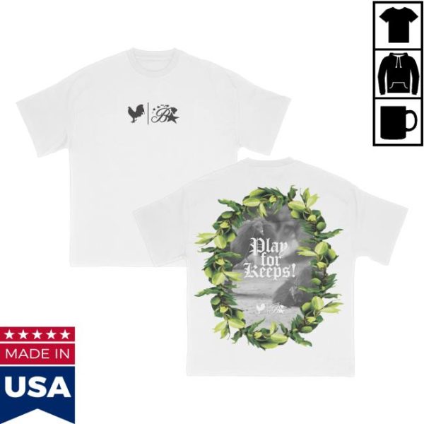 Budzandbaddiez Merch Store Shop Play 4 Keeps White Tee