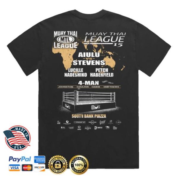 Muay Thai League Merch Store Shop Mtl15 Limited Edition Streetwear