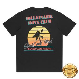 Billionaire Boys Club Store Merch Resort Club Black T-Shirt